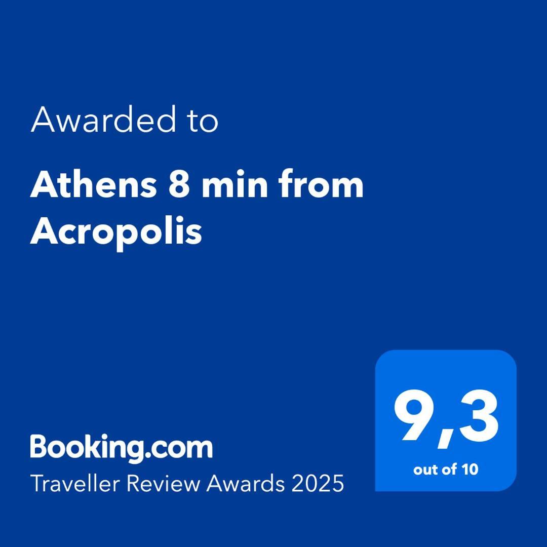 Athens 8 Min From Acropolis Apartment Exterior photo